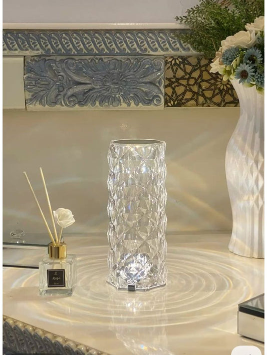 Crystal Lamp Rose Light Diamond Lamp 16 Colors Changing with Remote Control .