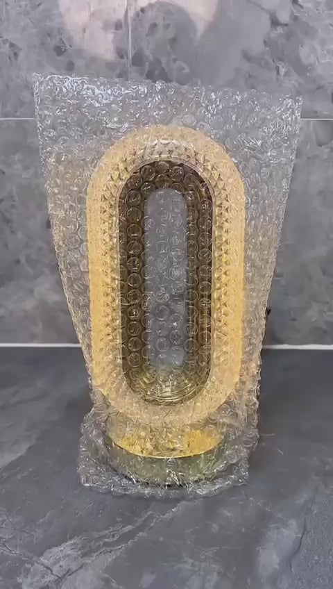 Crystal Texture | Touch Control | Rechargeable.  3 Mode lights ( White , Warm, Natural)